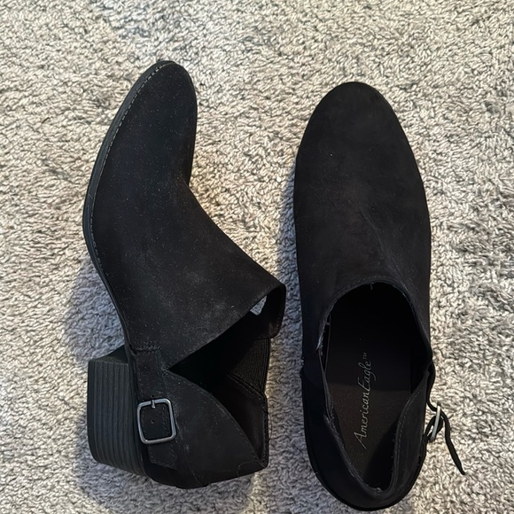 American Eagle Size 13 Black Booties - Picture 1 of 5